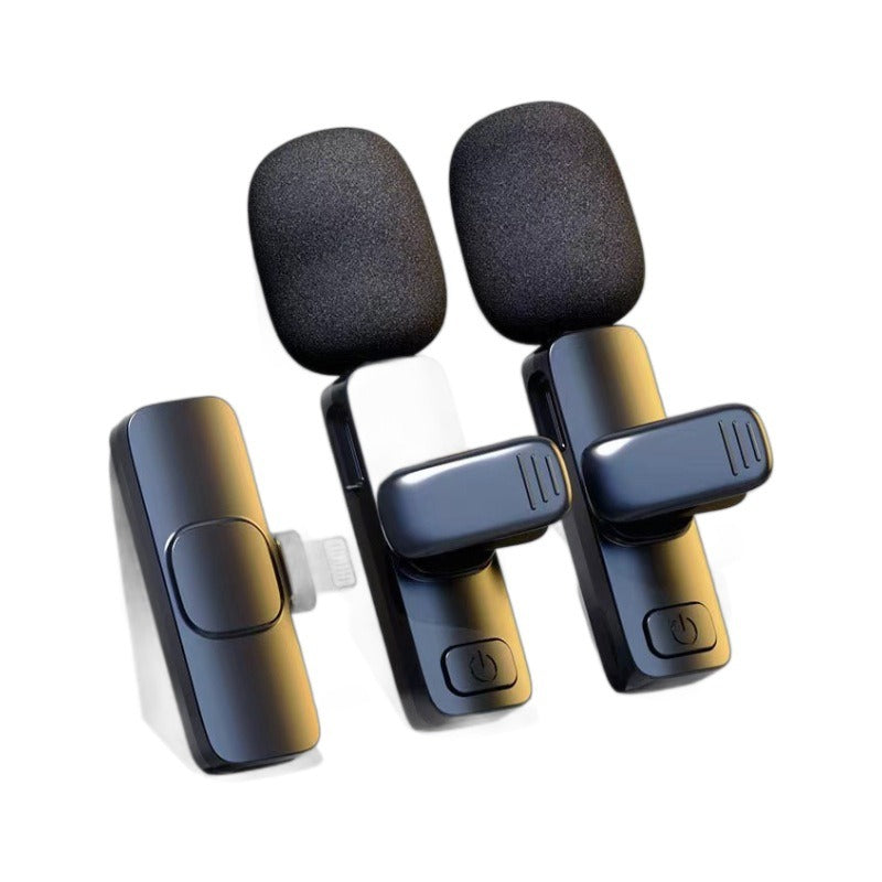 Wireless Lavalier Microphone K1K9J13 One to Two Live Broadcasting Wireless Lavalier Microphone