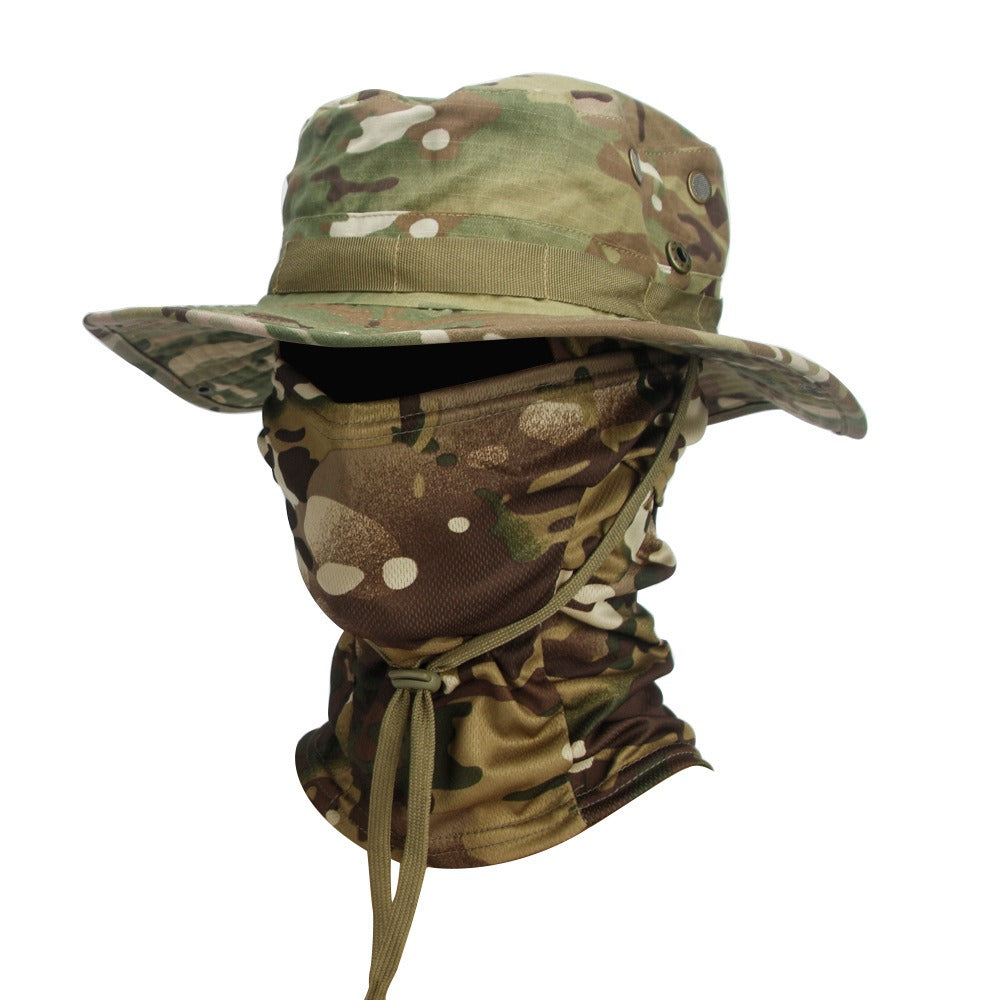 Cooling Neck Gaiter Face Mask Boonie Hat Set!