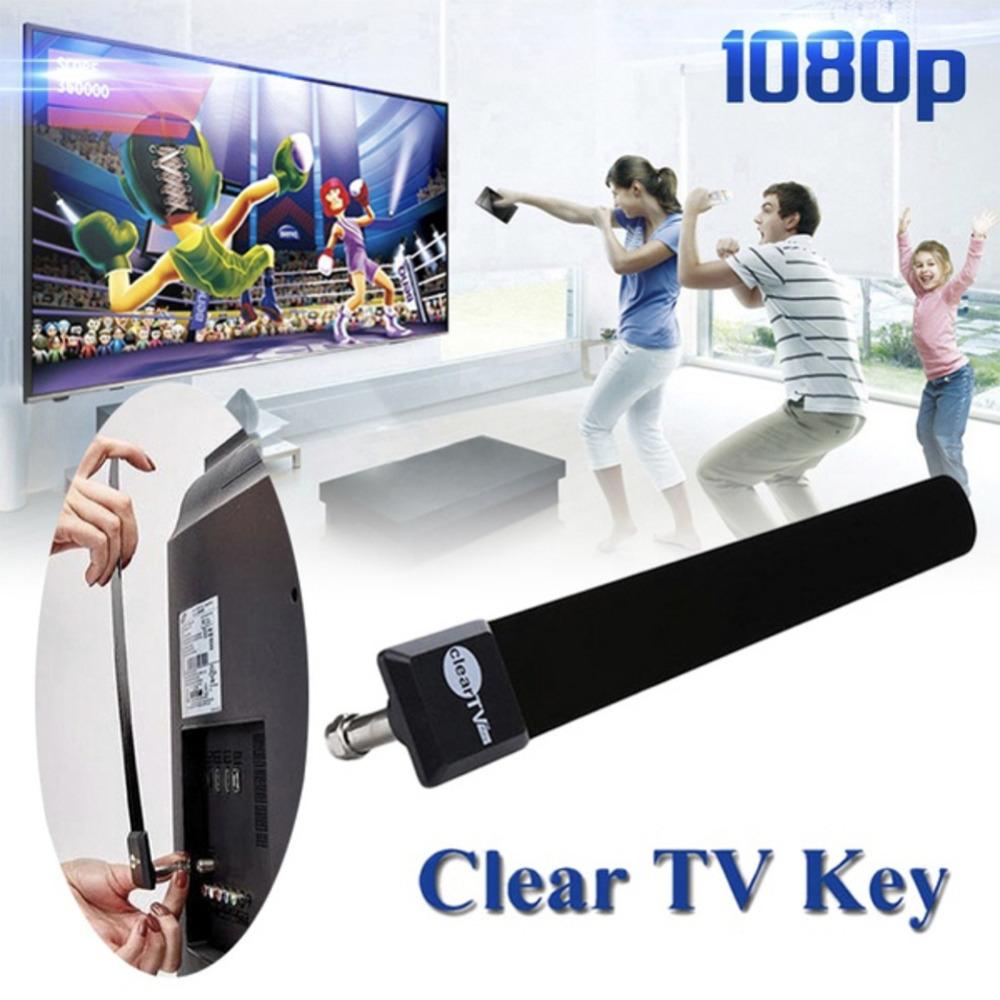 Digital TV Antenna Clear TV Key HDTV Free TV Stick Satellite Indoor Antenna Receiver Signal Enhancement