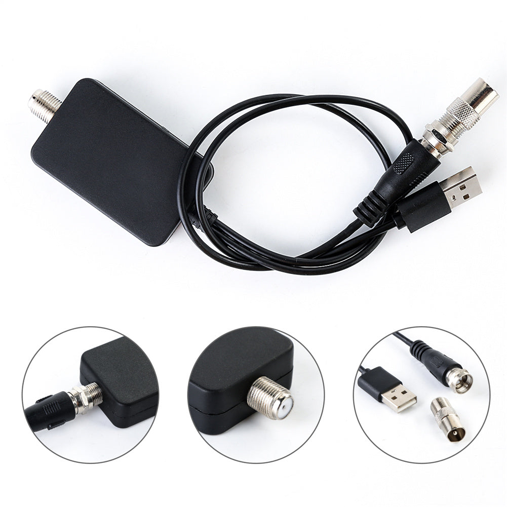 HDTV TV Antenna Amplifier Signal Booster TV Aerial Adapter