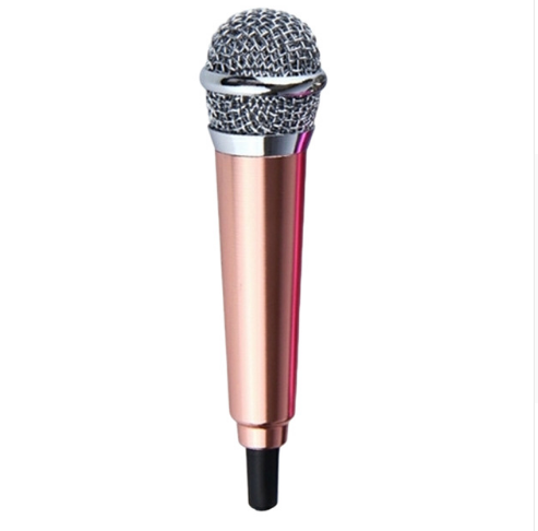 Portable Mini 3.5mm Stereo Studio Speech Mic Audio Microphone