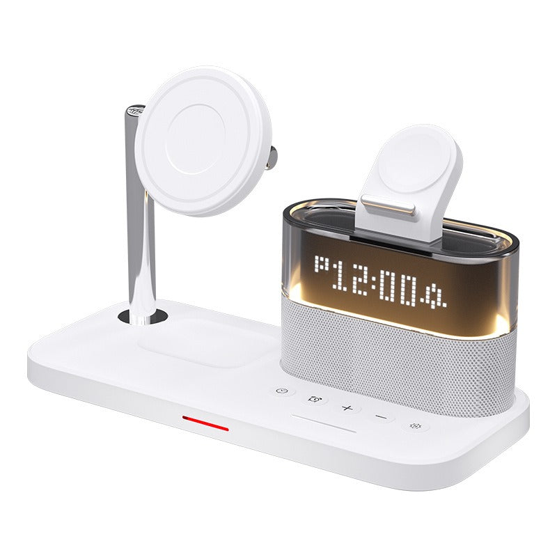 Magnetic wireless charger 3 in 1 wireless charger clock wireless charger suitable for Apple 3 in 1 wireless charger