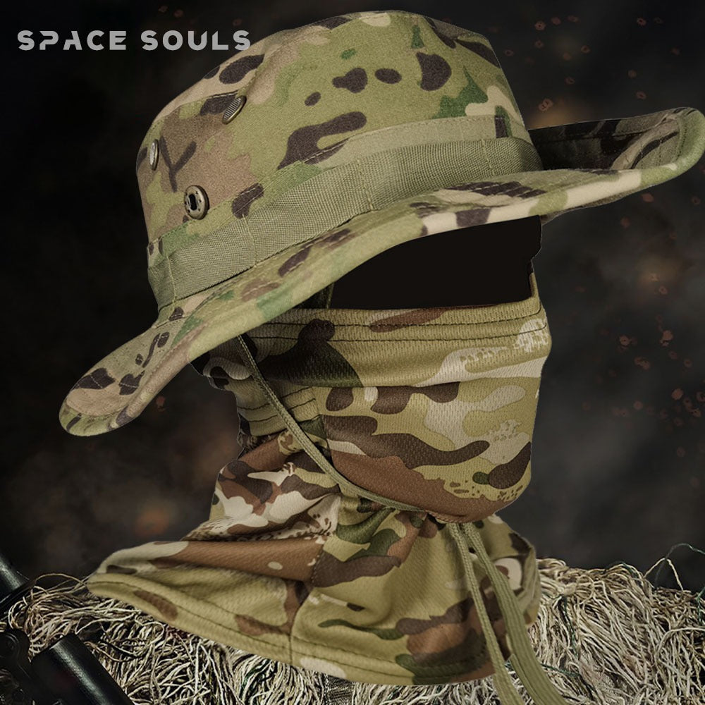 Cooling Neck Gaiter Face Mask Boonie Hat Set!