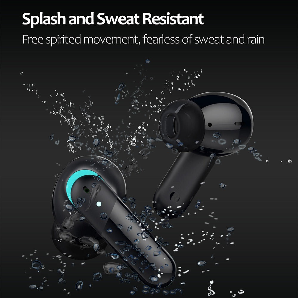 E1 Bluetooth headset LED light display noise reduction wireless headset hifi gaming in-ear sports earbuds