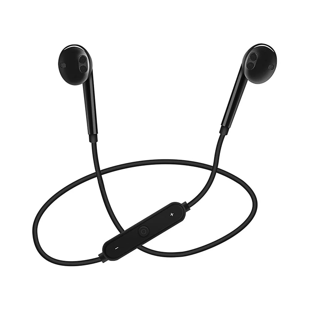 S6 Wireless Bluetooth Headset Sports Headphones 3D Stereo Built-In Microphone Stylish Bluetooth Headset Support A Variety Of App